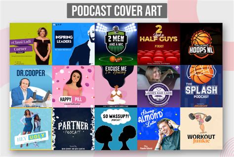 Design Creative Podcast Cover Art And Podcast Logo By Deep Solutions