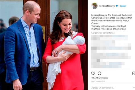 Ya Conocemos El Nombre Del Hijo De Kate Middleton Y Guillermo