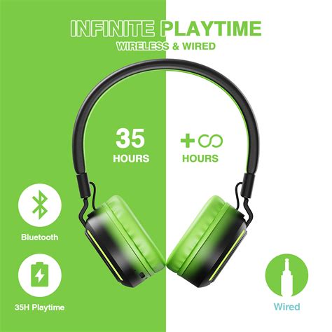 Kid Odyssey Kids Bluetooth Headphones For Boys Wireless And Wired Kids