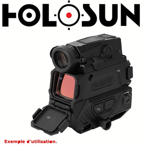 Viseur Point Rouge Holosun DRS NV Avec Vision Nocturne Intégrée