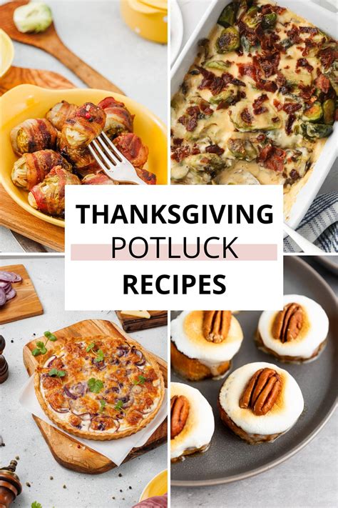 Easy & Crowd-Pleasing Thanksgiving Potluck Recipes - The Festive Fork