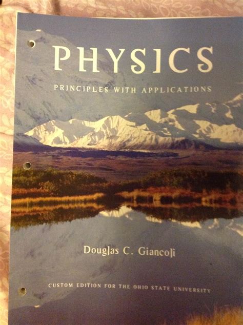 Physics Principles With Applications Douglas C Giancoli 9781256776376 Books