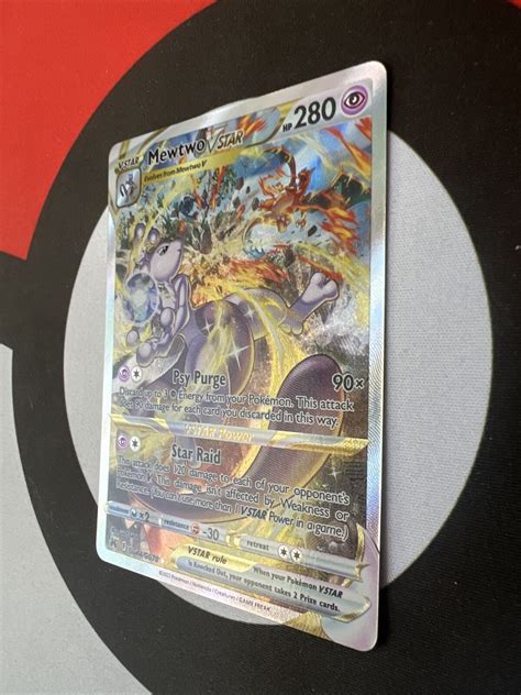 Mavin Mewtwo Vstar Gg Gg Full Art Crown Zenith Pokemon Card