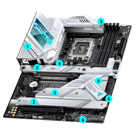 Rog Strix Z A Gaming Wifi D Motherboardsrog Republic Of