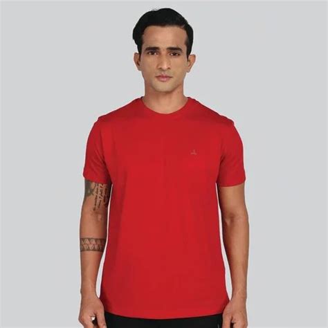 Cotton Plain Bold Redmens Supima T Shirts Round Neck At Rs 649 In Kolkata