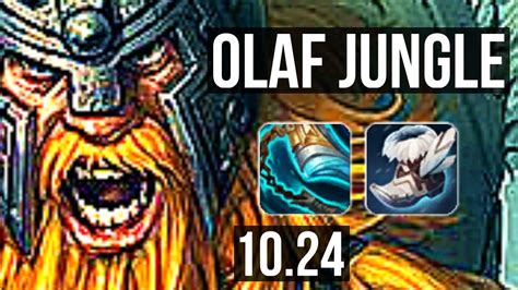 OLAF Vs DR MUNDO JUNGLE 9 0 5 68 Winrate Legendary Rank 9 Olaf