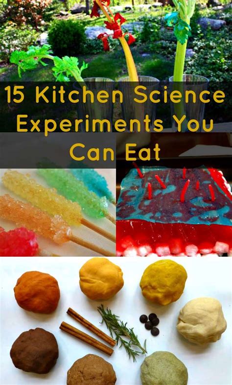 15 Kitchen Science Experiments You Can Eat