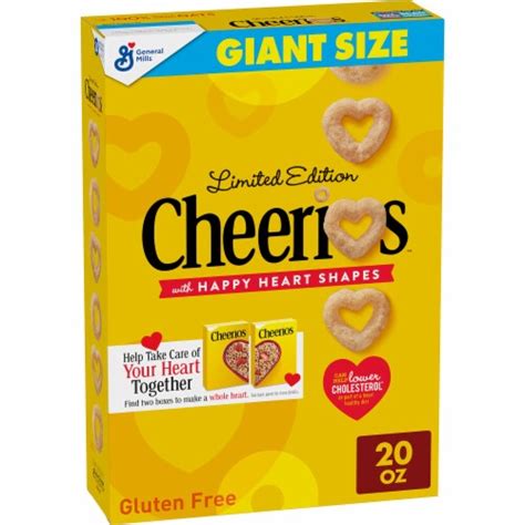 General Mills Limited Edition Giant Size Cheerios Cereal 20 Oz Case