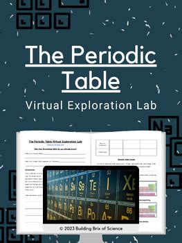 The Periodic Table Guided No Prep Virtual Science Lab Simulation Activity