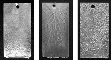 The Appearance Of Coatings Obtained In A Zinc Bath And In The Zn Almg