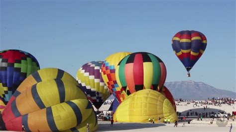 Daily Lobo Goes To 2018 White Sands Balloon Invitational YouTube