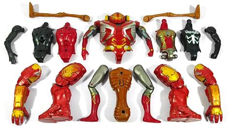 Assemble Avengers Toys Hulk Buster Vs Siren Head Vs Venom Vs Spider