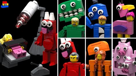 All Lego Garten Of Banban Monsters And Bosses As Minifigs