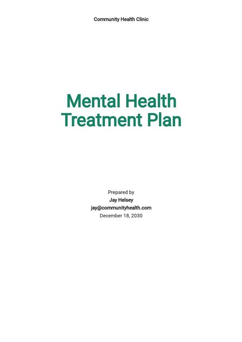 15 Free Treatment Plan Templates Edit And Download