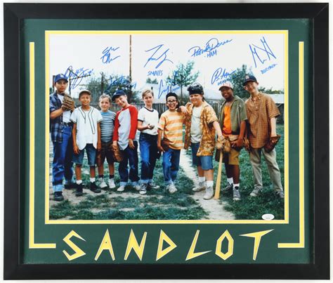 The Sandlot Custom Framed Photo Display Cast Signed By With Tom