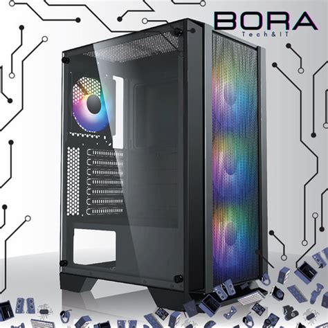 Jual Casing Komputer Infinity Nebula V Atx Tanpa Fan Case Pc Gaming