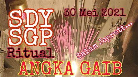 Live Ritual Angka Gaib SDY SGP Hari Ini YouTube