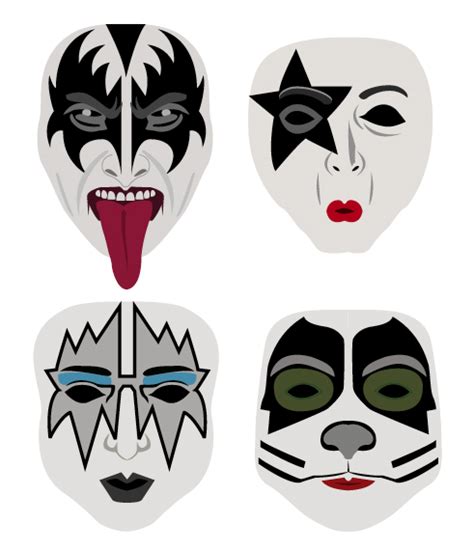 Kiss Band Vector at Vectorified.com | Collection of Kiss Band Vector ...