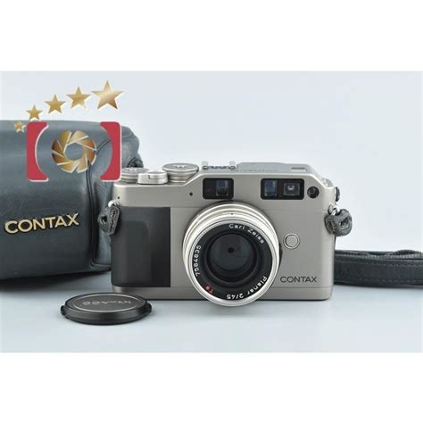 中古CONTAX コンタックス G1 ROM改 Carl Zeiss Planar 45mm f 2 T contax g1