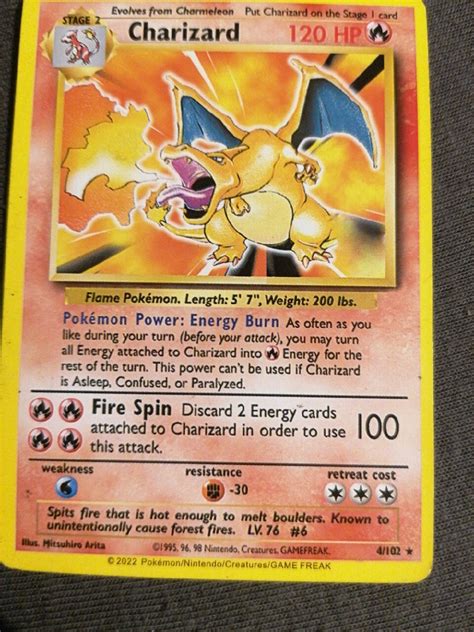 Stara Karta Pokemon Charizard G Ucho Azy Kup Teraz Na Allegro Lokalnie