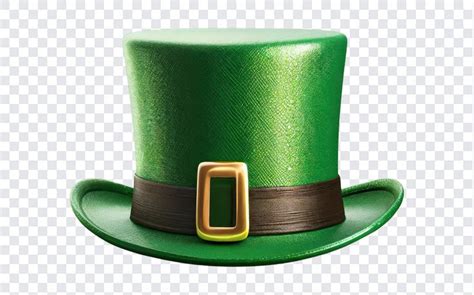 St Patrick Day 3d Modeled Green Hat Png In 2024 Green Hats St