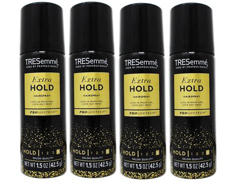 Tresemme Extra Hold Travel Size Hairspray 15oz Pack Of 4