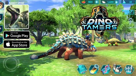 Dino Tamers Jurassic Mmorpg Gameplay Walkthrough Android Ios