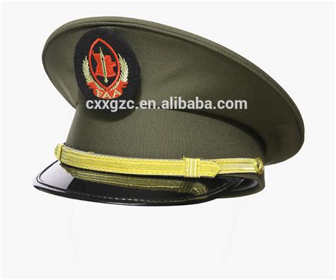 High Quality Military Army Officer General Cap Police - Military General Hat Png, Transparent ...