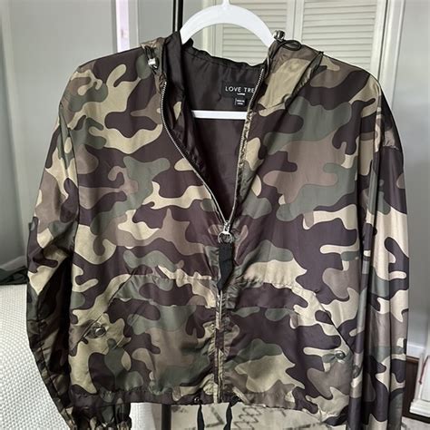 Love Tree Jackets Coats Camo Nylon Jacket Poshmark