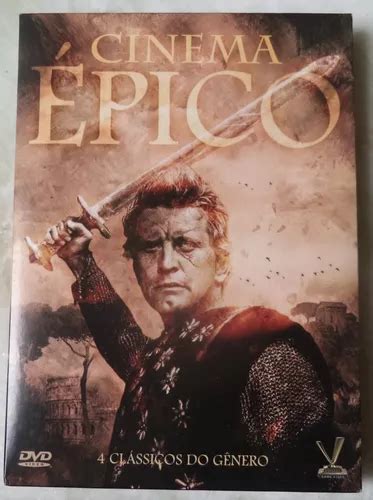 Dvd Original Cinema Épico 4 Clássicos Do Gênero Parcelamento sem juros