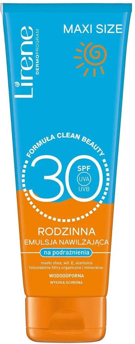 Lirene Sun Maxi Size Rodzinna Emulsja Nawilżająca Na Podrażnienia Spf30