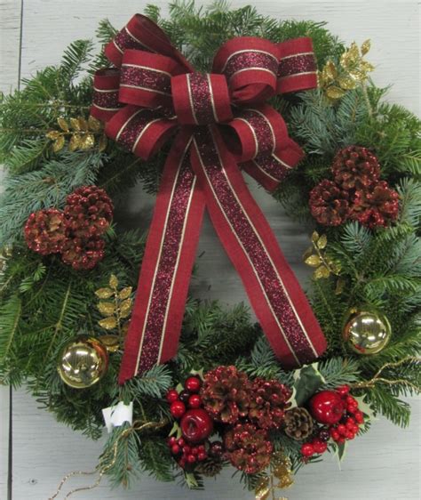 Live Christmas Wreaths Atlantic Nursery And Garden Shop