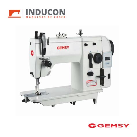 Máquina recta y zig zag Gemsy GEM20U93 INDUCON MÁQUINAS DE COSER