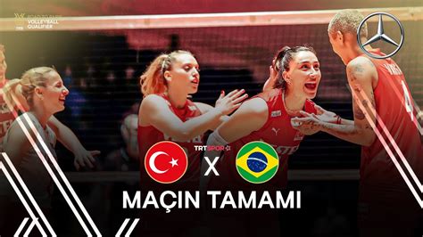 Canli Türkiye 🆚 Brezilya Fivb Olimpiyat Elemeleri Trt Spor Yıldız