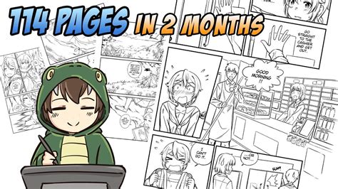 Doing The Impossible Finishing 114 Manga Pages In 2 Months YouTube