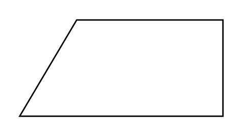 Give three examples of shapes with no lines of symmetry.