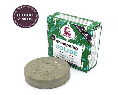 Shampoing Solide Cheveux Gras Argile Verte Lamazuna