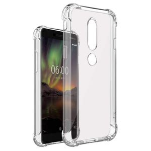 YOFO Silicone Back Cover Case For Nokia 6 1 Transparent Amazon In