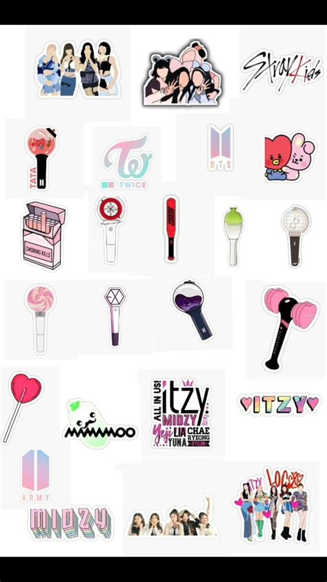 Kpop Stickers Sticker Printable Kpop Korean Stickers Voila