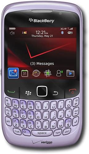 Best Buy BlackBerry Curve 8530 Mobile Phone Smoky Violet Verizon