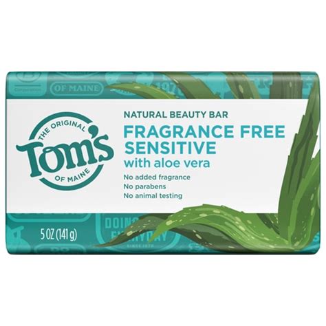 Tom S Of Maine Natural Beauty Bar Soap Fragrance Free Oz Vitacost