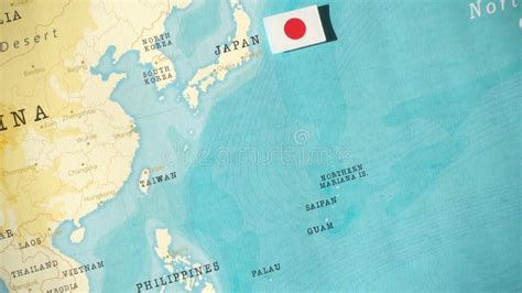 La Bandera De Jap n En El Mapa Del Mundo Metrajes Vídeo de lugar