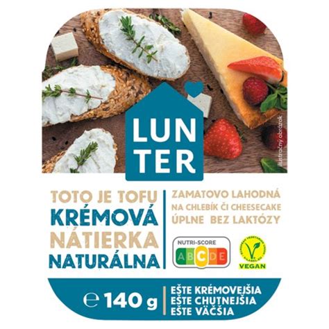 Lunter Tofu Creamy Natural Spread 140 G Tesco Groceries