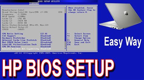 HP Laptop BIOS Setup How To Enter Bios On Hp Laptop How To Open