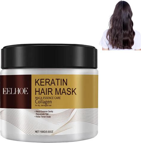 Argan Oil Collagen Hair Mask Deep Repair Conditioning Coconut Oil Hair Mask