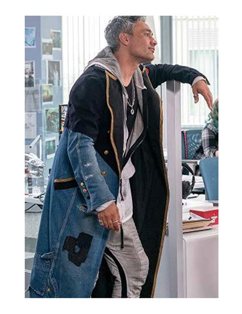 Free Guy Taika Waititi Coat | Antoine Trench Coat | H Jackets