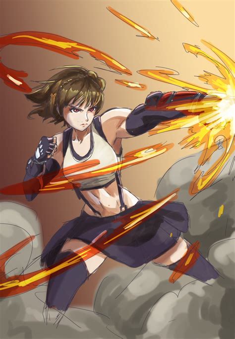 OniikitsuneArt On Twitter RT 1CanTDraw Quick Makoto From P5 As Tifa