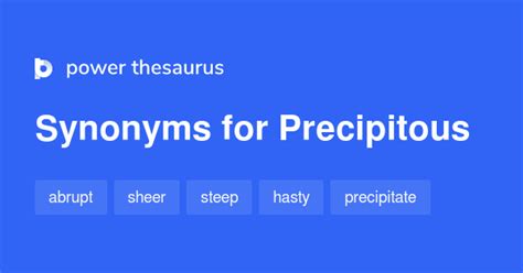 how to pronounce precipitous
