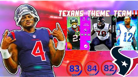 The Best Houston Texans Theme Team In Madden 21 ‼️ Ep1 Youtube