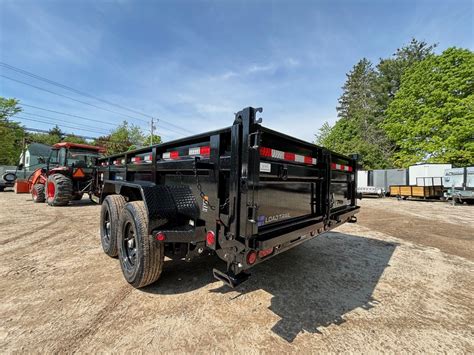 New Load Trail X Dump Trailer Ramps Tarp Spread Gate K